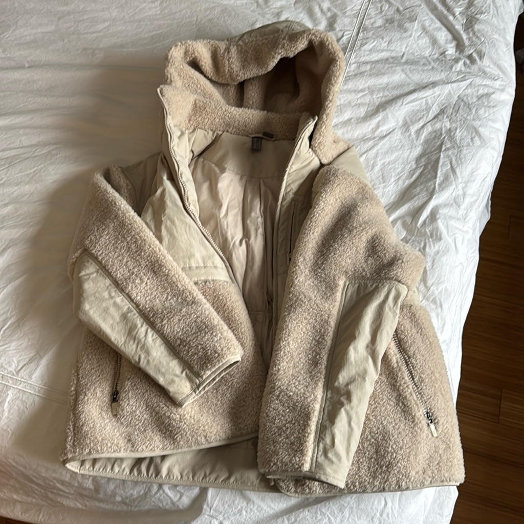 Sweaty Betty Faux Shearling Jacket